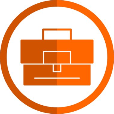 Çanta. Web simgesi basit tasarım