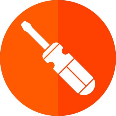 tornavida aracı simge vektör illüstrasyon tasarımı