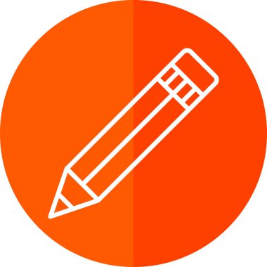 kalem simgesinin vektör illüstrasyonu