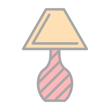 Lamba. Web simgesi vektör illüstrasyonu 