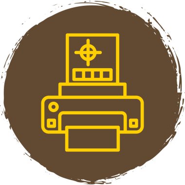 Modern binanın vektör simgesi