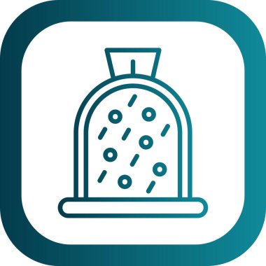 Gıda simgesinin vektör illüstrasyonu