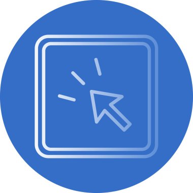 Seo İmleç simgesinin vektör illüstrasyonu