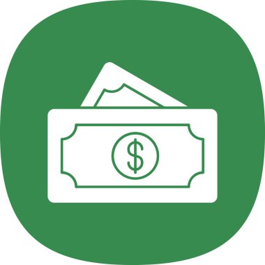 Para için. Web simgesi basit illüstrasyon 