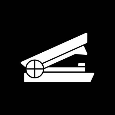 Stapler web simgesi, vektör illüstrasyonu 