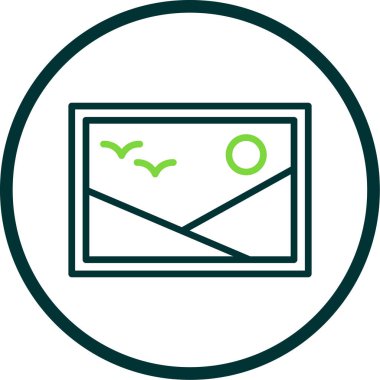 E- posta simgesi vektör illüstrasyonu