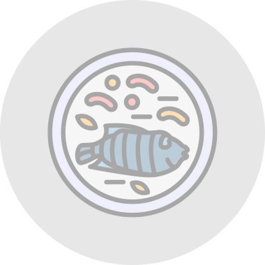 Izgara et ikonu. vektör illüstrasyonu