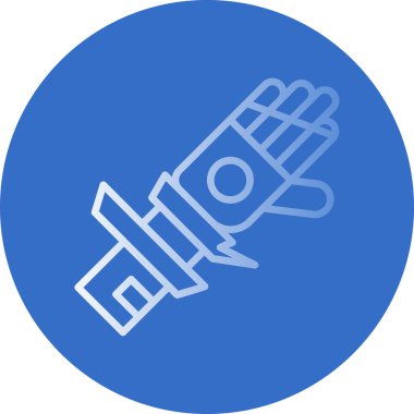 El simgesinin vektör illüstrasyonu