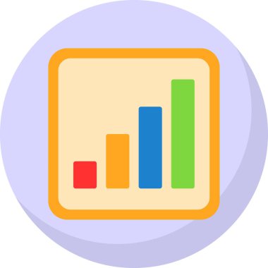 Grafik. Web simgesi basit illüstrasyon