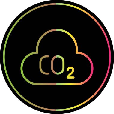 Emission  web icon vector illustration