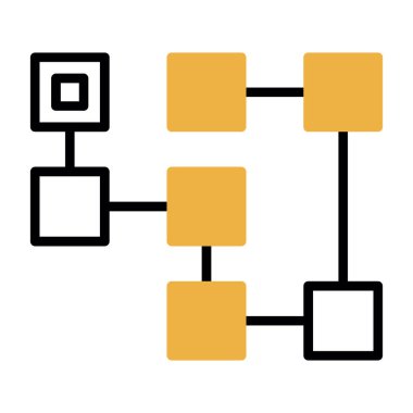 ağ paylaşım simgesi çizimi