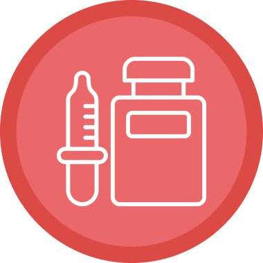 şişe simgesi vektör illüstrasyonu