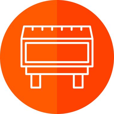 Basit vektör simgesi, pil illüstrasyonu