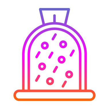 Gıda simgesinin vektör illüstrasyonu