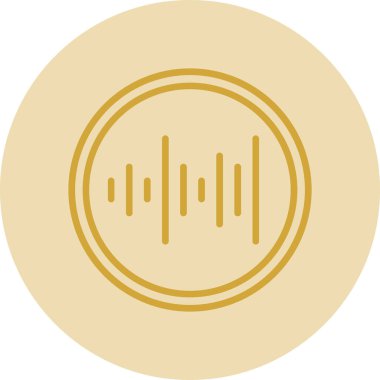 Projeniz için vektör müzik simgesi