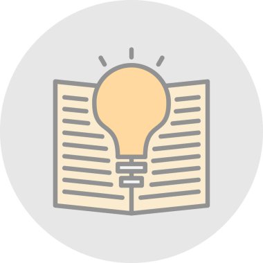 Eğitim simgesinin vektör illüstrasyonu