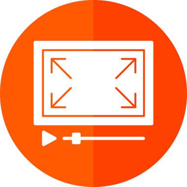 seo modern simgesinin vektör illüstrasyonu