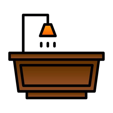 küvet web simgesi basit illüstrasyon 