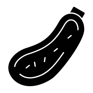 Kabak çorbası. Web simgesi basit illüstrasyon