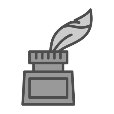 dolmakalem vektör simgesi