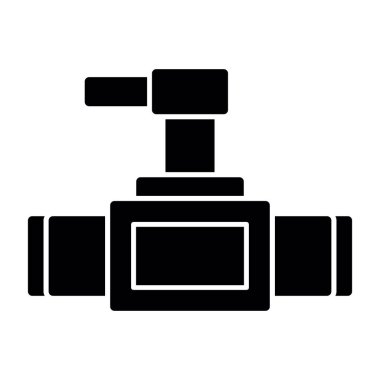 video kamera ikonu vektör illüstrasyonu