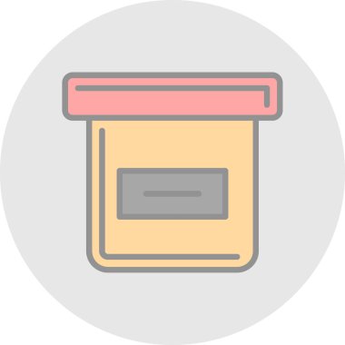 Basit vektör illüstrasyon çantası