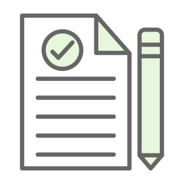 harf simgesi, vektör illüstrasyonu basit tasarım