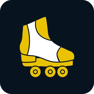 paten ayakkabı vektör simgesi