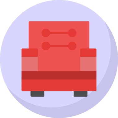 Teslimat. Web simgesi basit illüstrasyon