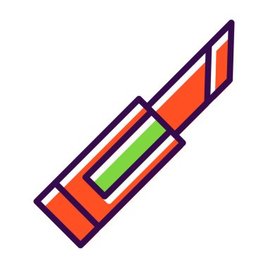 kalem simgesi vektör illüstrasyonu