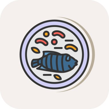 Modern simgenin vektör illüstrasyonu