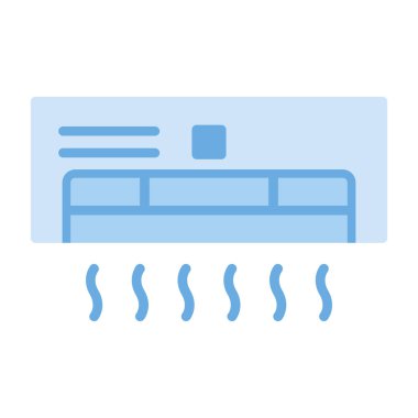 Modern klima simgesinin vektör illüstrasyonu                                     