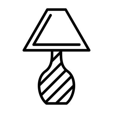 Ampul lambası ikonu. beyaz arkaplanda izole edilmiş web tasarımı için anasonlu lamba vektör simgesi