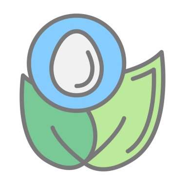 Çizgi film simgesinin vektör çizimi