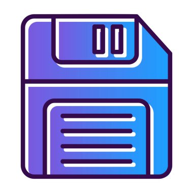 Yazıcı. Web simgesi basit illüstrasyon