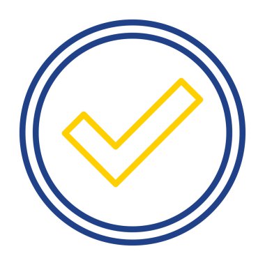 İşaretleme simgesinin vektör illüstrasyonu 