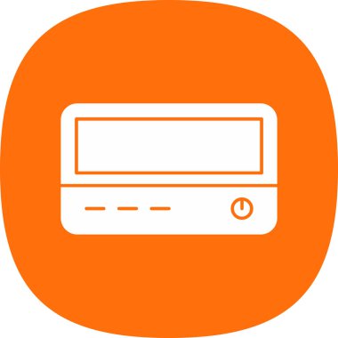 mikrodalga simge vektör çizim