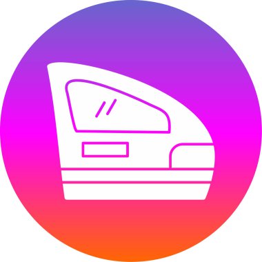 motosiklet simgesi vektör illüstrasyonu