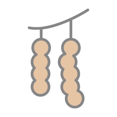 İp simgesi, vektör illüstrasyonu