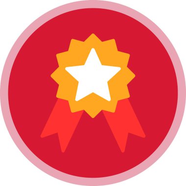 Ödül. Web simgesi basit illüstrasyon