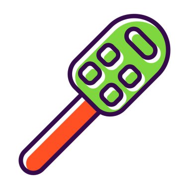 Araba anahtarı. Web simgesi basit illüstrasyon              