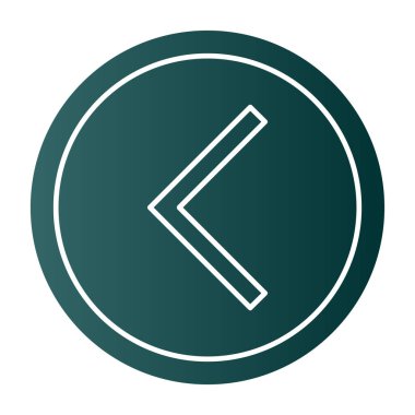 Eğilim biçimi izole edilmiş arkaplanda ok simgesi