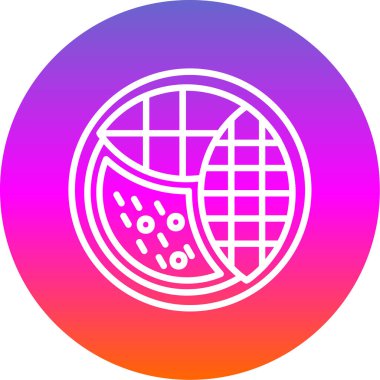 Mango yapışkan pirinç simgesi tasarımı, vektör illüstrasyonu   