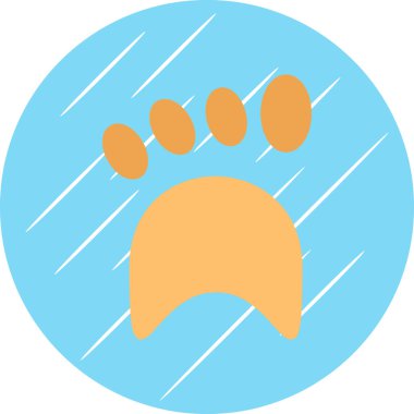 Hayvan. Web simgesi basit illüstrasyon