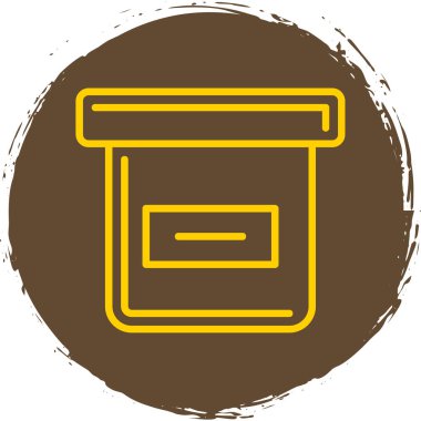 Çatısı olan modern evin vektör simgesi