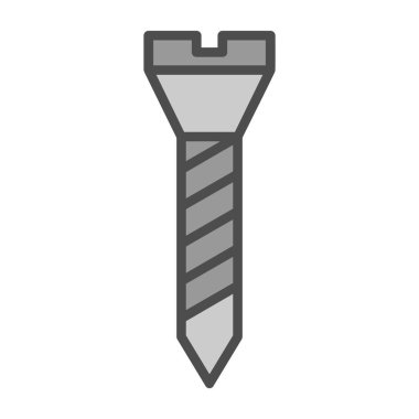 vector illustration of screw tool icon 