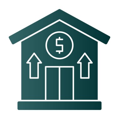 ev simgesi vektör illüstrasyonu