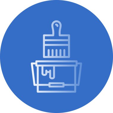 Kek. Web simgesi basit illüstrasyon