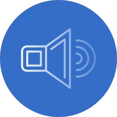 vektör sözcüsü Simgesi illüstrasyonu 