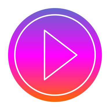 Düz oyun. Web simgesi basit illüstrasyon